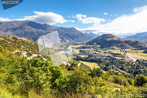 Image of Landscape scenery in south New Zealand