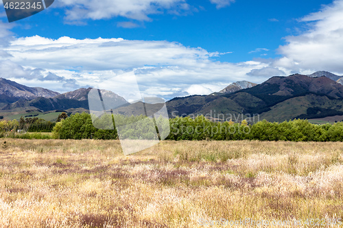 Image of Landscape scenery in south New Zealand