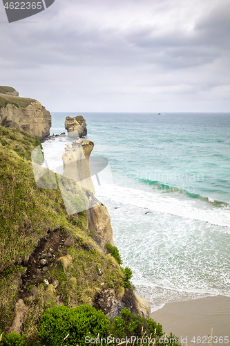 Image of Tunnel Beach New Zealand