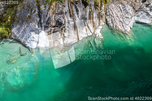 Image of Haast River Landsborough Valley New Zealand