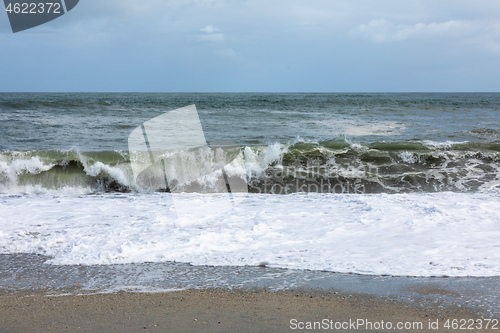 Image of sand beach south west New Zealand