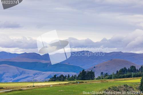 Image of Landscape scenery in south New Zealand