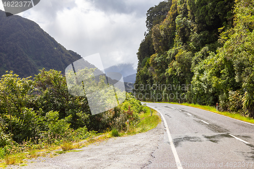 Image of Landscape scenery in south New Zealand