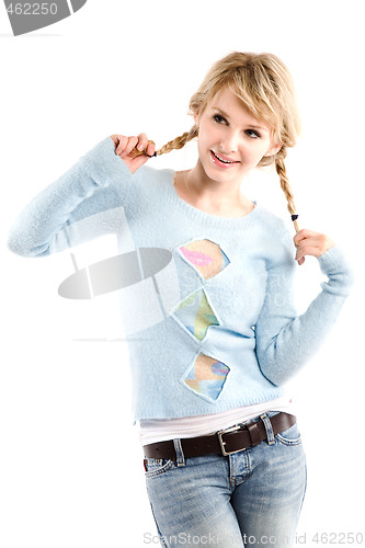 Image of Beautiful caucasian girl