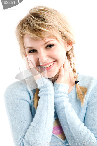 Image of Beautiful caucasian girl