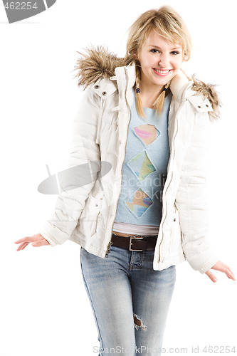 Image of Beautiful caucasian girl