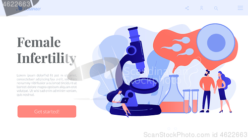 Image of Infertility concept landing page.