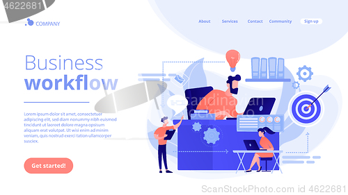 Image of Workflow concept landing page.