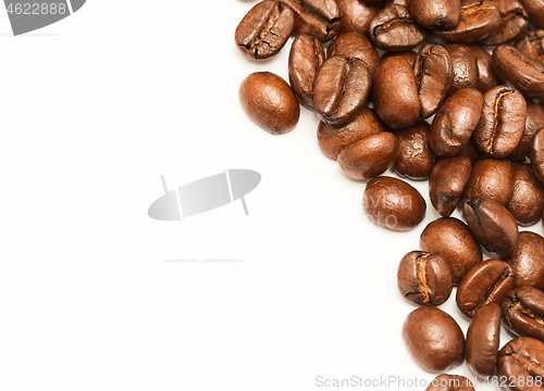 Image of Coffee Beans Represents Blank Space And Break 