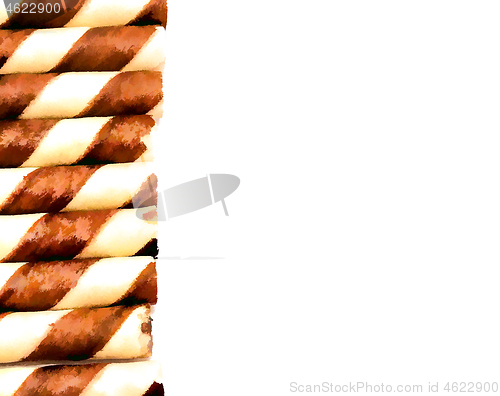 Image of Cookie Biscuits Shows Blank Space And Appetizing 
