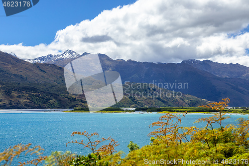 Image of lake Wanaka; New Zealand south island