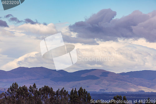 Image of mountain view in New Zealand