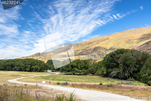 Image of Landscape scenery in south New Zealand