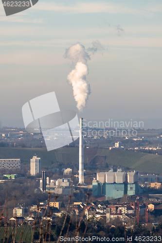 Image of waste incineration plant in Stuttgart Germany