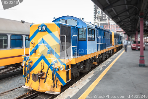 Image of railway station of Dunedin south New Zealand