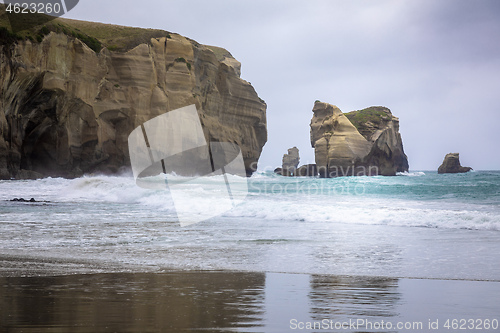 Image of Tunnel Beach New Zealand