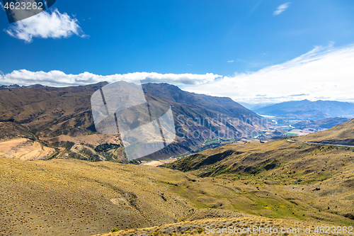 Image of Landscape scenery in south New Zealand