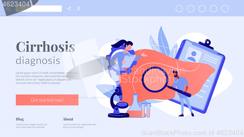 Image of Cirrhosis concept landing page.