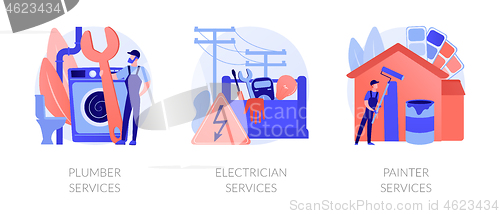 Image of Home maintenance and improvement abstract metaphors