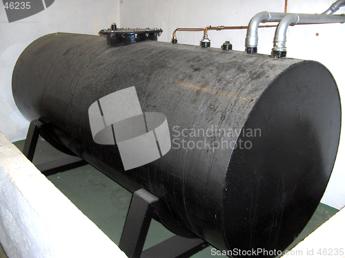Image of steel oil tank
