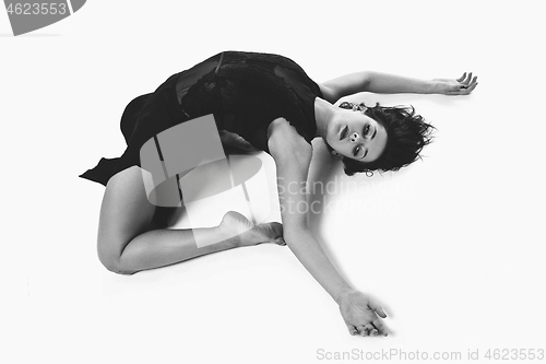 Image of Beautiful modern dancer girl