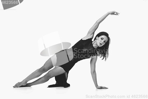 Image of Beautiful modern dancer girl