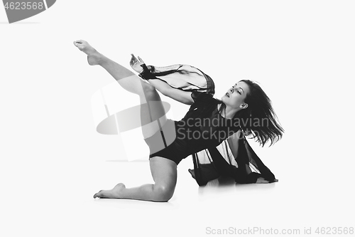 Image of Beautiful modern dancer girl
