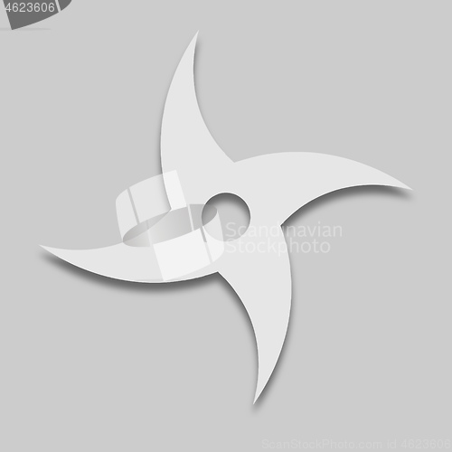 Image of edged weapon ninja shuriken