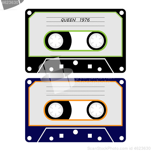 Image of two audio cassettes