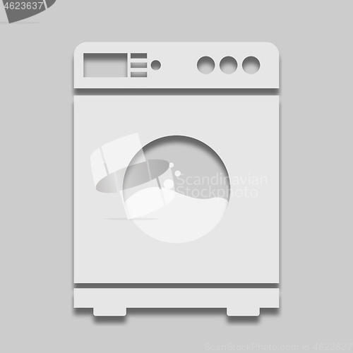 Image of Icon washing machine for washing laundry