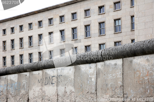 Image of The remains of the Berlin Wall