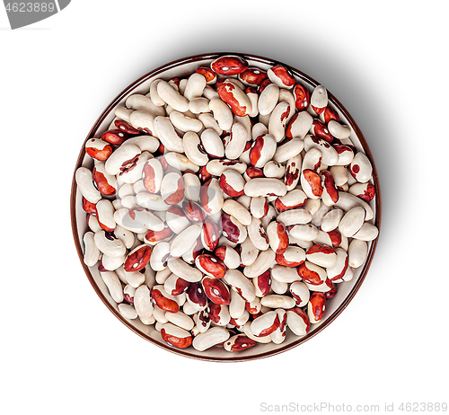 Image of Beans in bowl top view