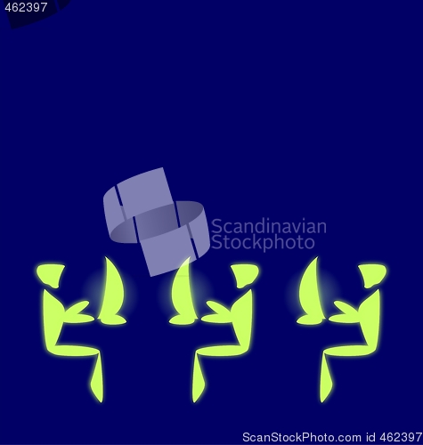 Image of Stylized computer workers