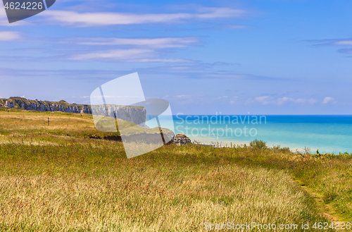 Image of Landscape on the Normandy Coast