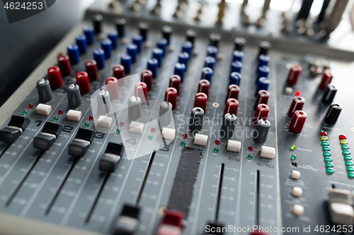 Image of Audio mixer