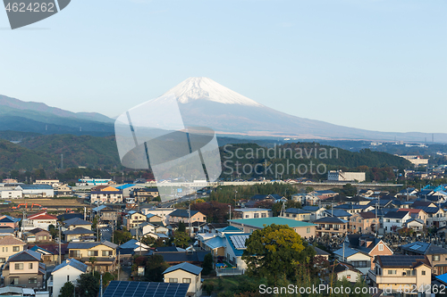 Image of Mountain Fuji in Shizuoka city