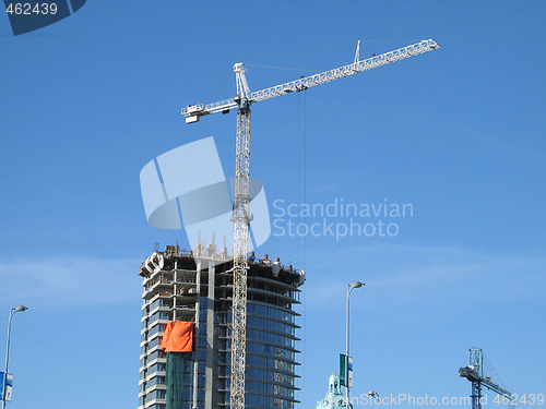 Image of large construction site