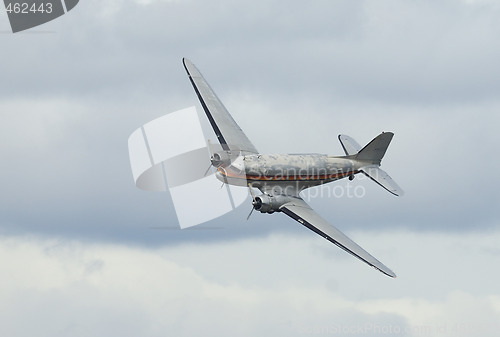 Image of Old plane Douglas DC-3 C-47 Dakota 