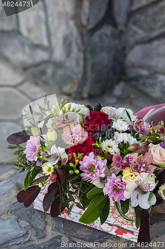 Image of bouquet of different flowers