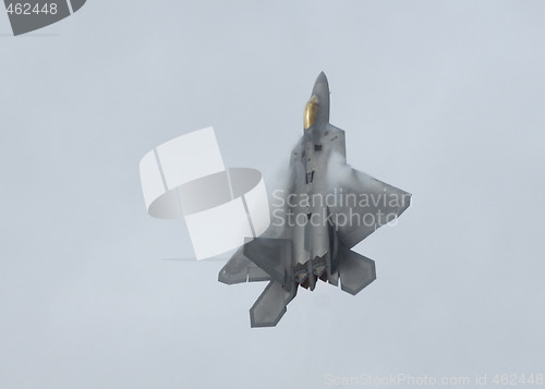 Image of F-22 Raptor  climbing  