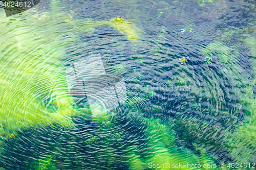 Image of the Danube spring in Donaueschingen Germany