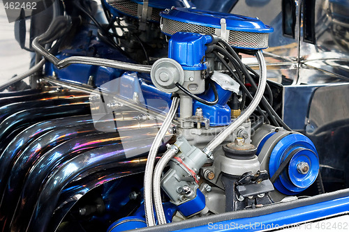 Image of Blue engine