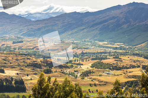 Image of Landscape scenery in south New Zealand