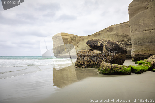 Image of Tunnel Beach New Zealand