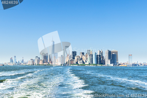 Image of New York city high rise buildings