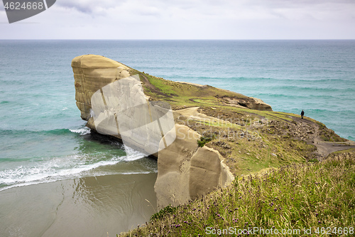 Image of Tunnel Beach New Zealand