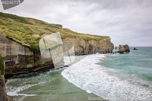 Image of Tunnel Beach New Zealand