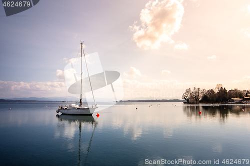 Image of boat at Starnberg lake