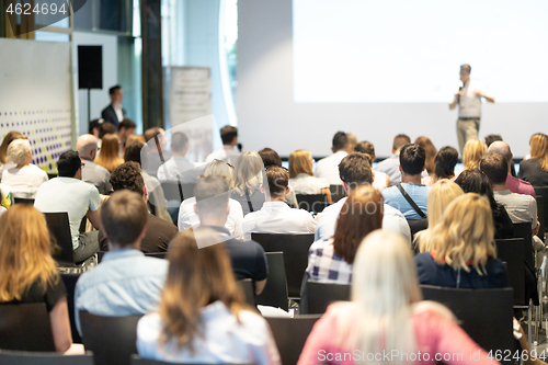 Image of Audience in the lecture hall.