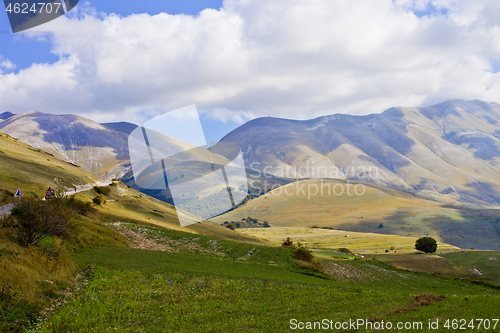 Image of National Park of the Sibillini Mountains. 